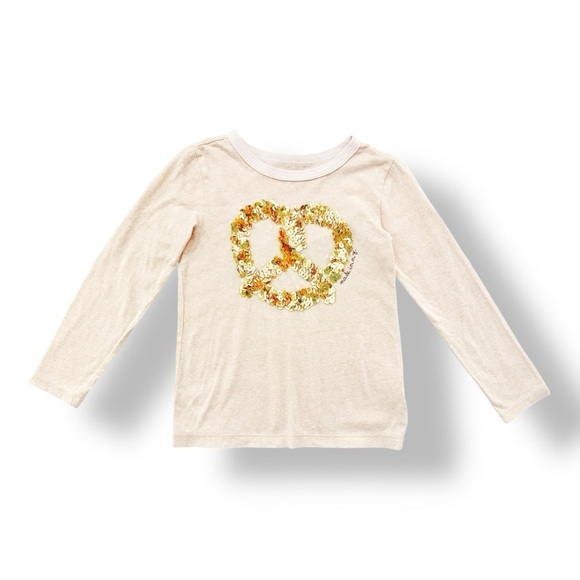 Crewcuts | Made in New York Sequin Pretzel Tee (XS) 🥨 - Picture 2 of 4